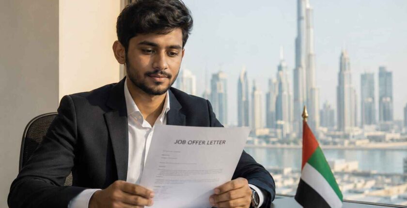 Dubai jobs without agent - reviewing job offer letter