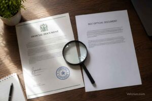 Comparing a legitimate recruitment contract versus a fraudulent one