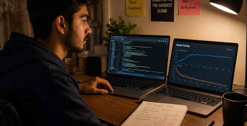 AI jobs in Pakistan 2026 - working on machine learning project