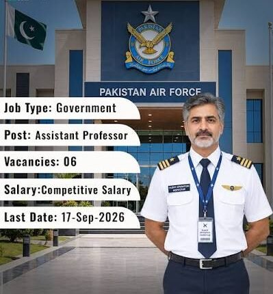 Short Service Commission in Pakistan Air Force 2026
